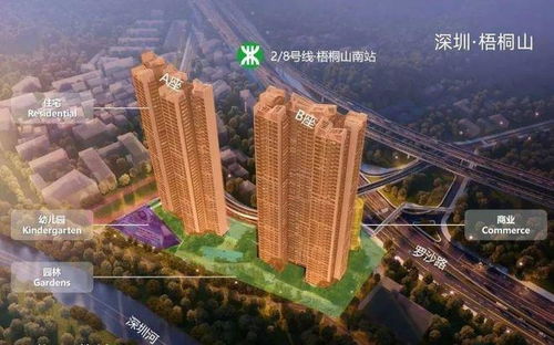 京基御景天峦府,建面约75 150㎡的2 4房,预计10月份推756套住宅